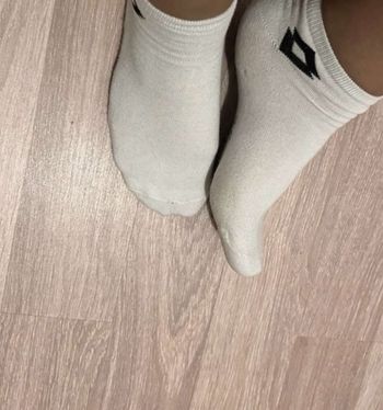 chaussettes blanche sale