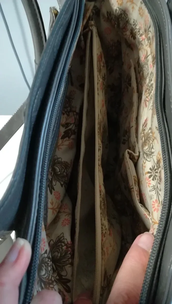 grand sac porté main ou épaule - photo numéro 7