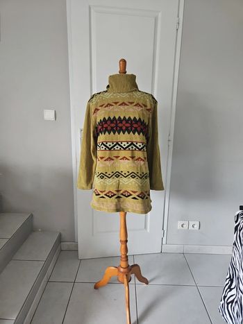 Pull col roulé femme taille L u42