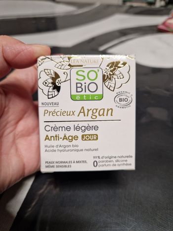 Crème visage anti âge so bio etic