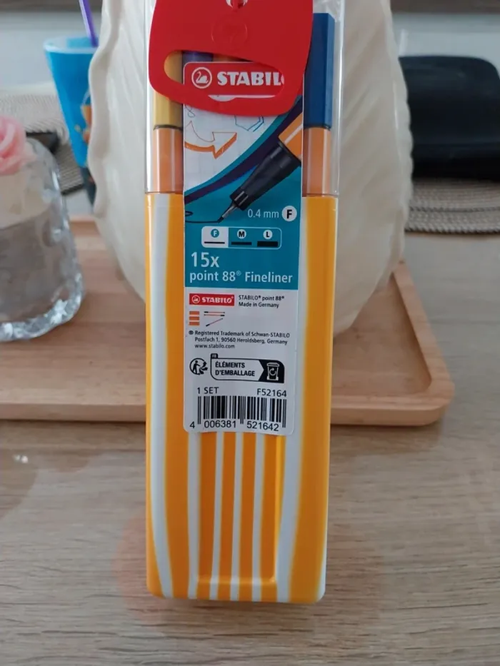 Boîte de 15 Stabilo Pointe 88 - photo numéro 2