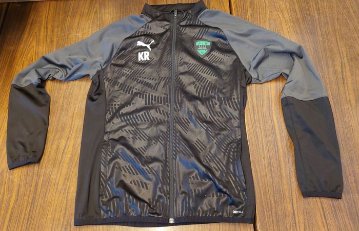 Veste survêtement noire et grise