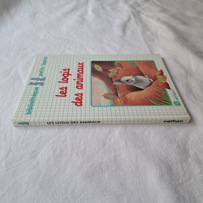 Livre Le Logis Des Animaux Bibliothèque Petits Lapins Nathan 1988 Nouvelle - photo numéro 4