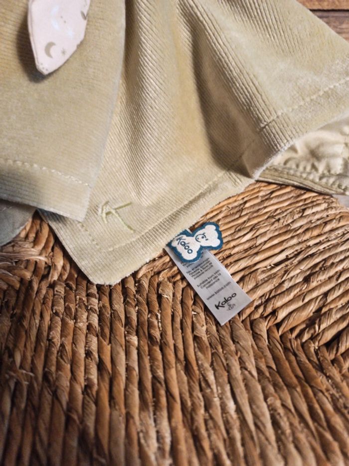 Doudou lapin vert Kaloo neuf - photo numéro 5