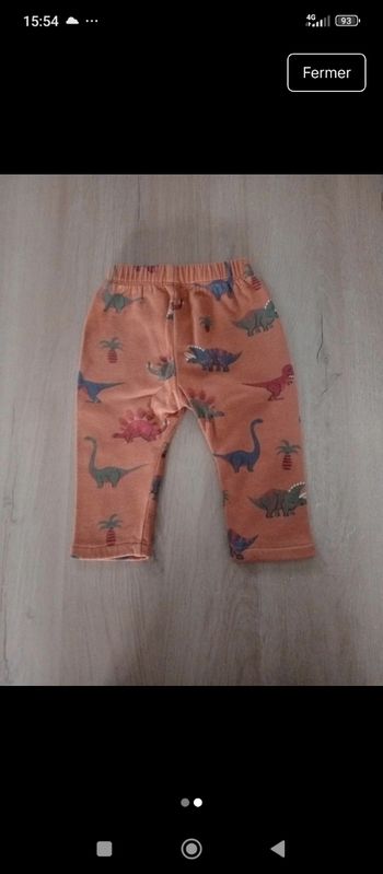 Pantalon dinosaure garçon