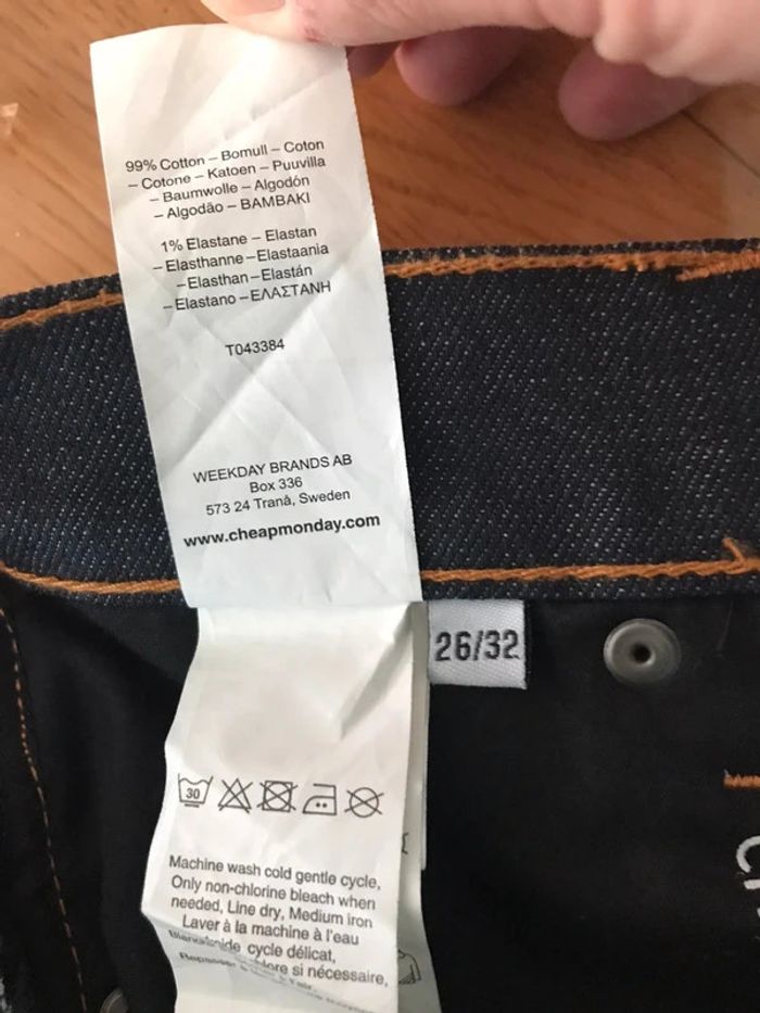 Jeans Cheap Monday Tight - photo numéro 7
