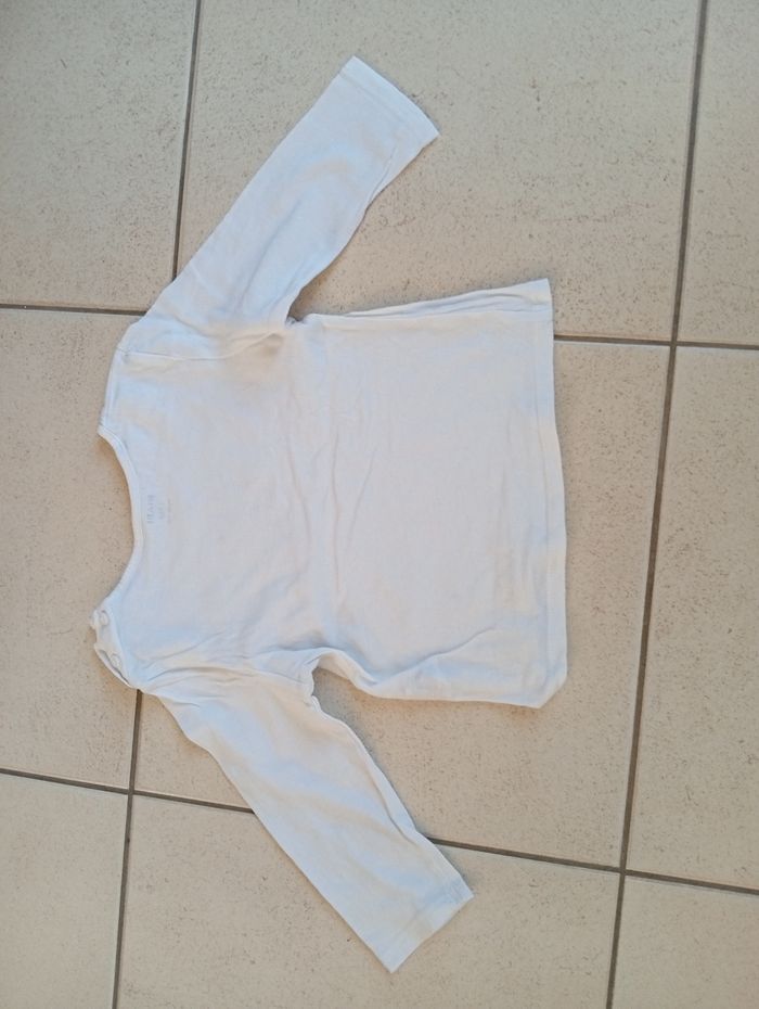 T-shirt manches longues 18 mois Kiabi - photo numéro 2
