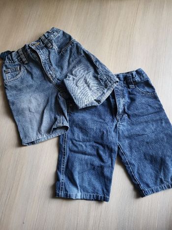 Lot 2 shorts jean