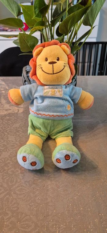Doudou lion nicotoy