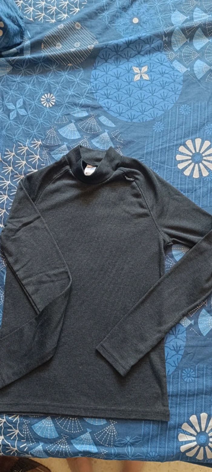 Tee-shirt sous-pull 14 ans wedze
