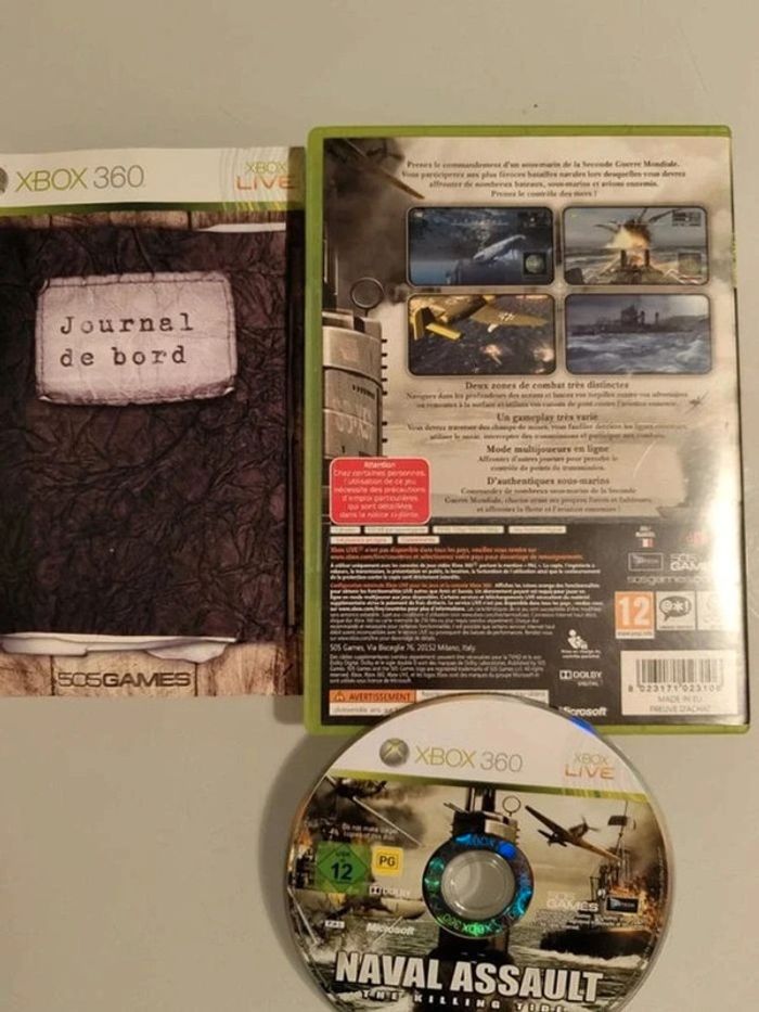 Jeux Xbox 360 naval assault - photo numéro 2