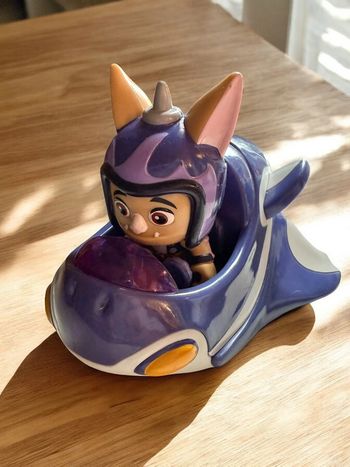 Top wing Figurine Baddy McBat & son jet - Nick Jr
