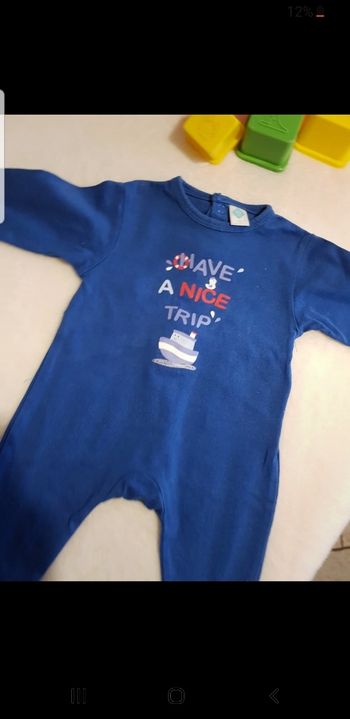 Pyjama bébé taille 1mois