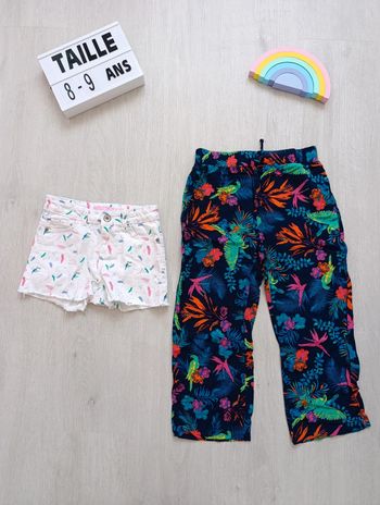 Lot short et pantalon été