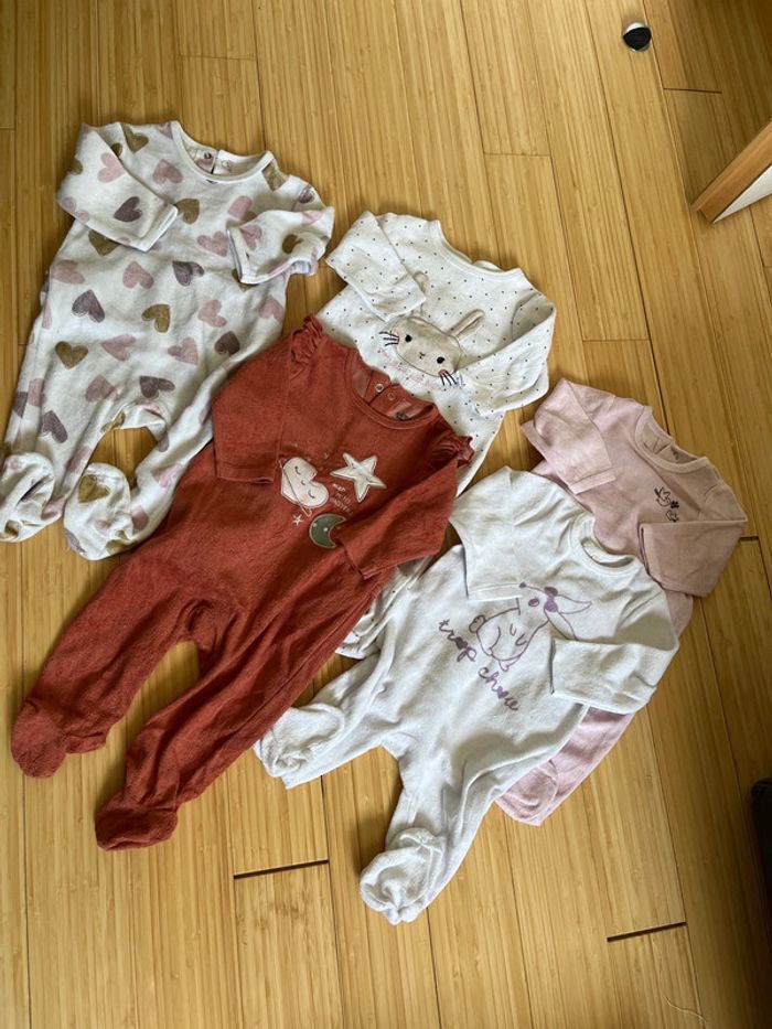 Lot de 5 pyjamas
