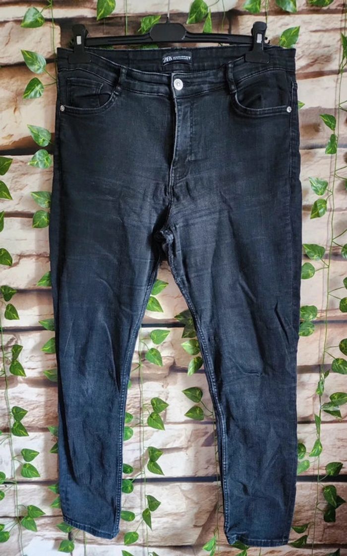 🌸Jeans Skinny noir Zara Taille 42 🌸 - photo numéro 2
