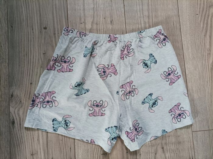 Joli pyjashort fille Stitch 14 ans (164 cm) - photo numéro 7