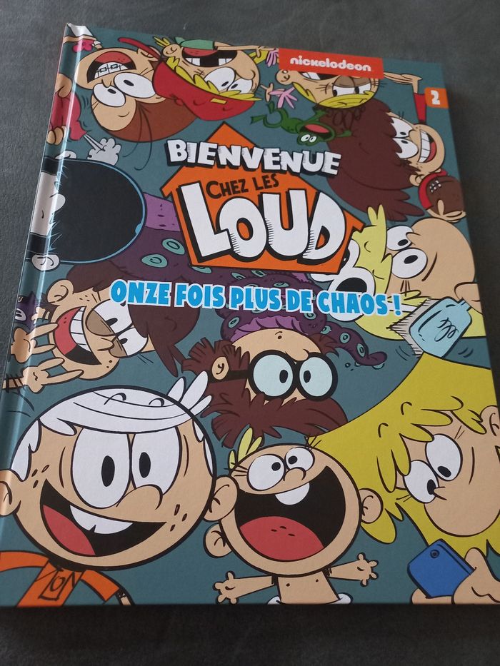 Livre bd bienvenue chez les loud tome 2