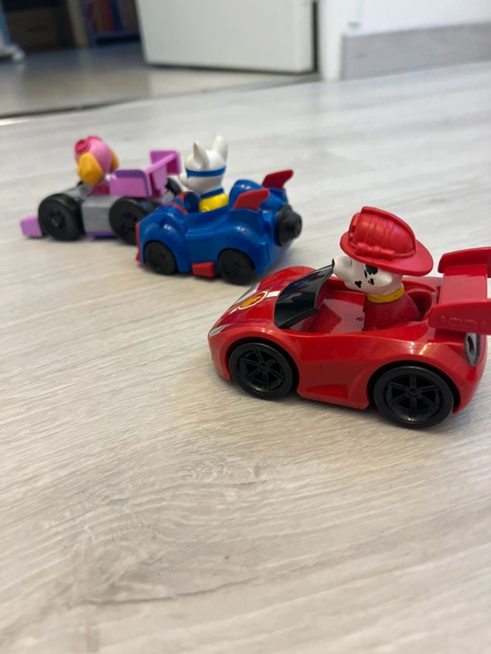 Lot de 3 véhicules paw patrol - photo numéro 2