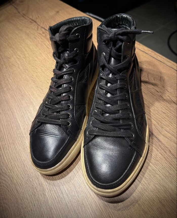 Chaussures montantes en cuir Izac - photo numéro 2