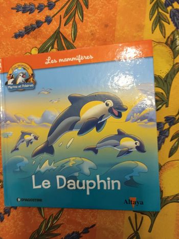 Livre les mammifères le dauphin