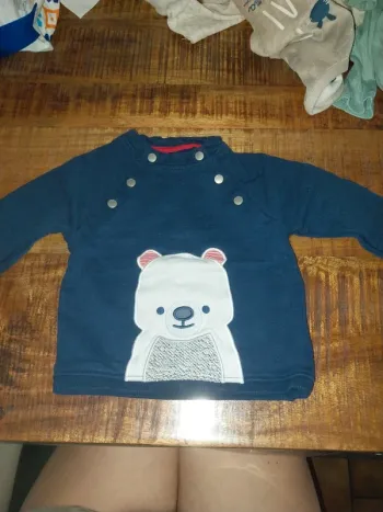 Pull bleu