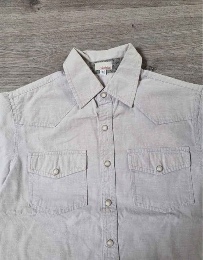 Chemise à manches longues T. 10 ans - photo numéro 5