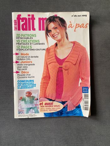 Magazine fait main pas à pas