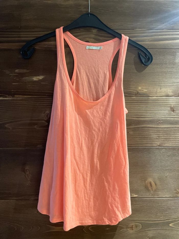 Débardeur orange fluo gemo