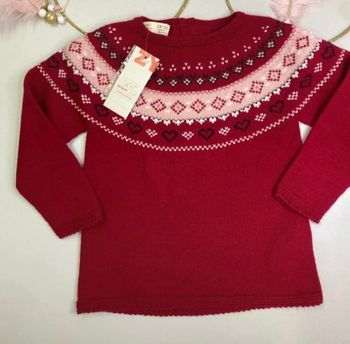 Pull bébé fille - neuf - Zippy - Taille 18 mois