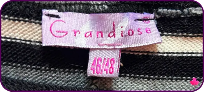 Blouse / pull léger rayé Gradiose (Taille 46/48) - photo numéro 4