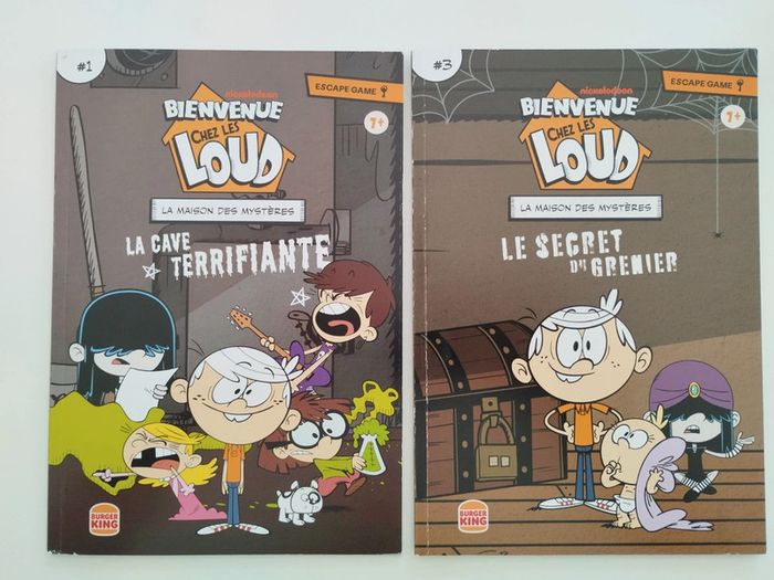 Bienvenue chez les Loud tome s 1 et 3