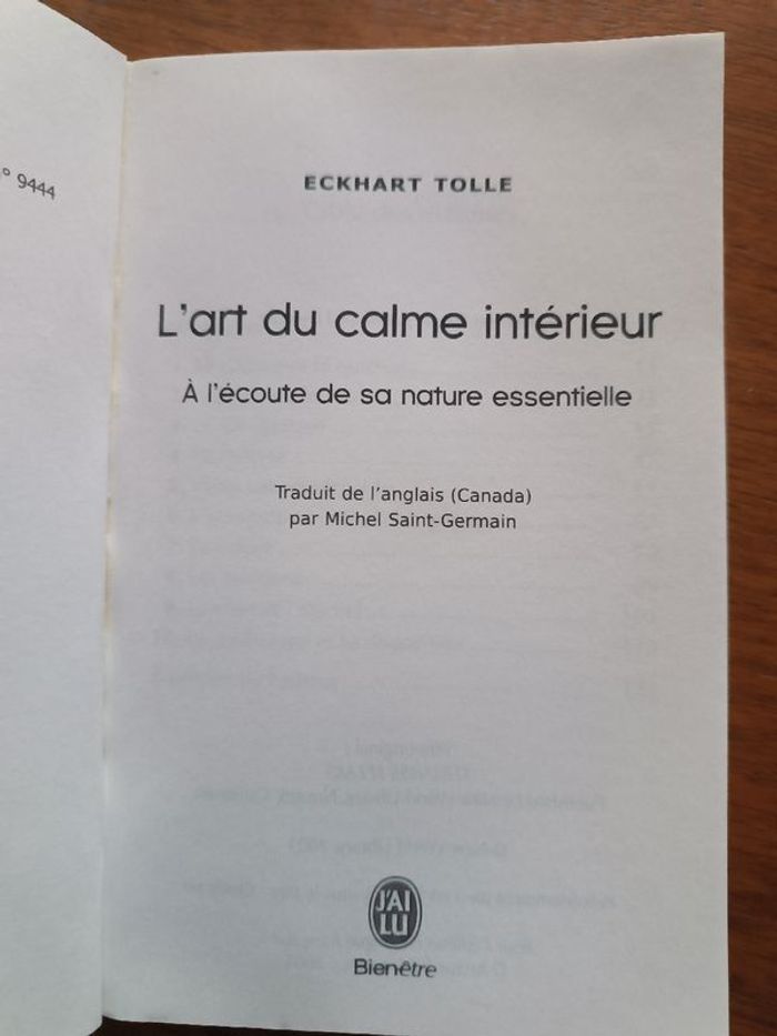 L'art du calme intérieur. - photo numéro 3