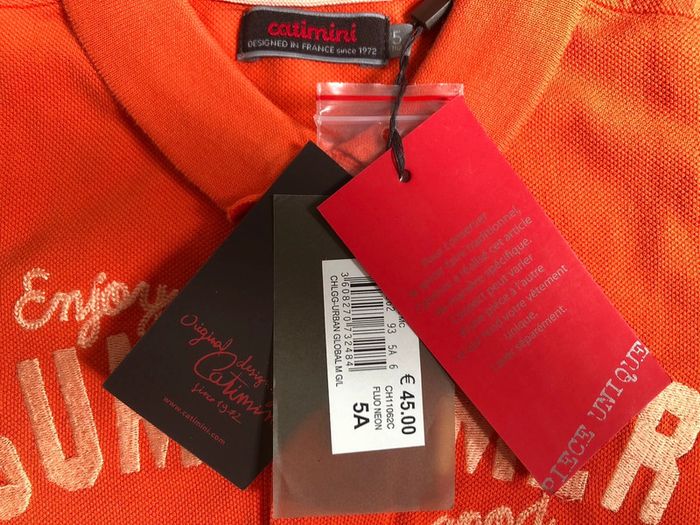 Polo « Summer » en piqué de coton Catimini T-5 ans - photo numéro 5