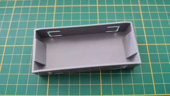 Caisse grise 30201412 pièce détachée Playmobil 4821 Fourgon d'intervention de pompier #B54