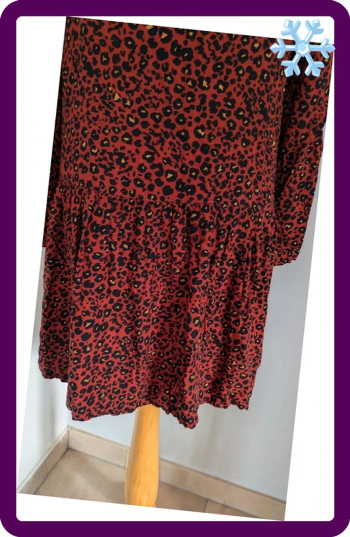 Robe d'hiver léopard pour automne ou hiver - photo numéro 9