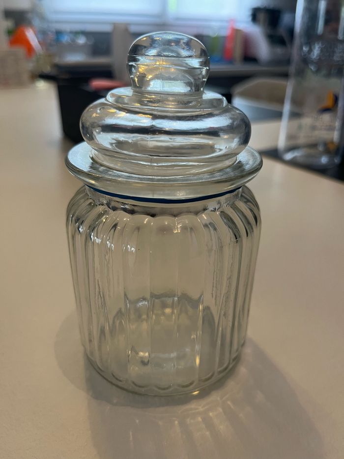 Sucrier en verre