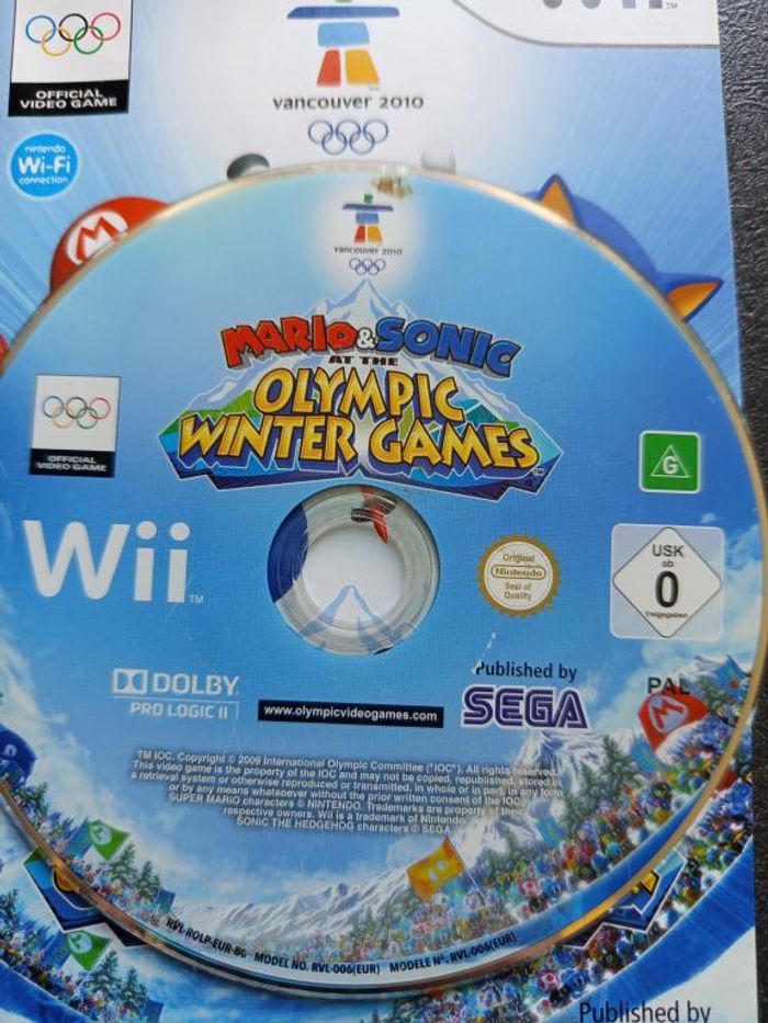 Nintendo - Wii - Mario & Sonic aux Jeux olympiques d'hiver