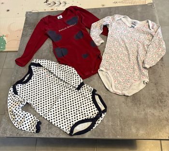 Body petit bateau manches longues