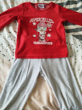 Pyjama velours 5 ans