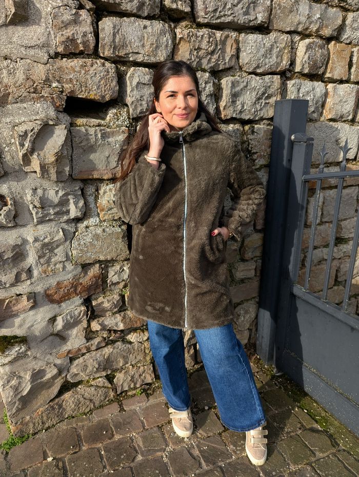 Parka fourrée réversible Helsinki kaki
Taille S - photo numéro 5