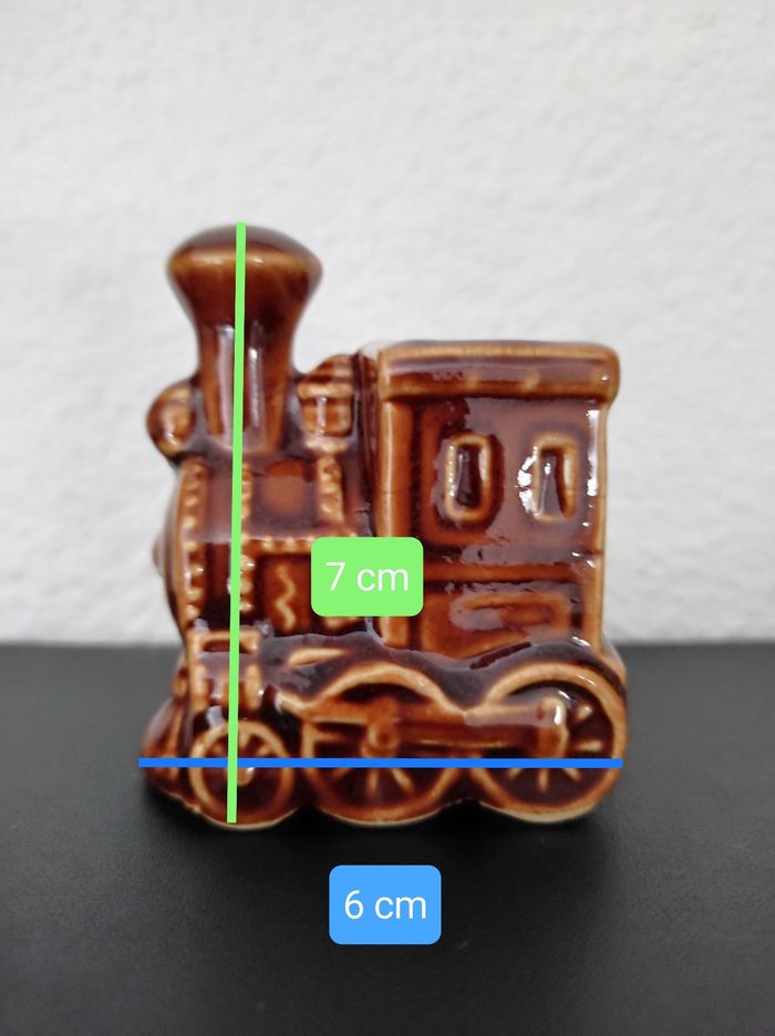 Locomotive en céramique - photo numéro 3