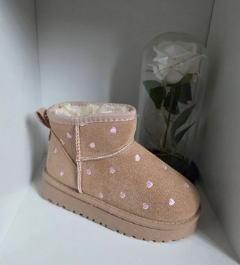 Bottines beige polaires