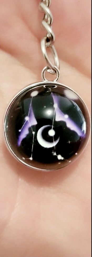 Porte-clés Constellation Gémeaux – Signe astrologique en 3D