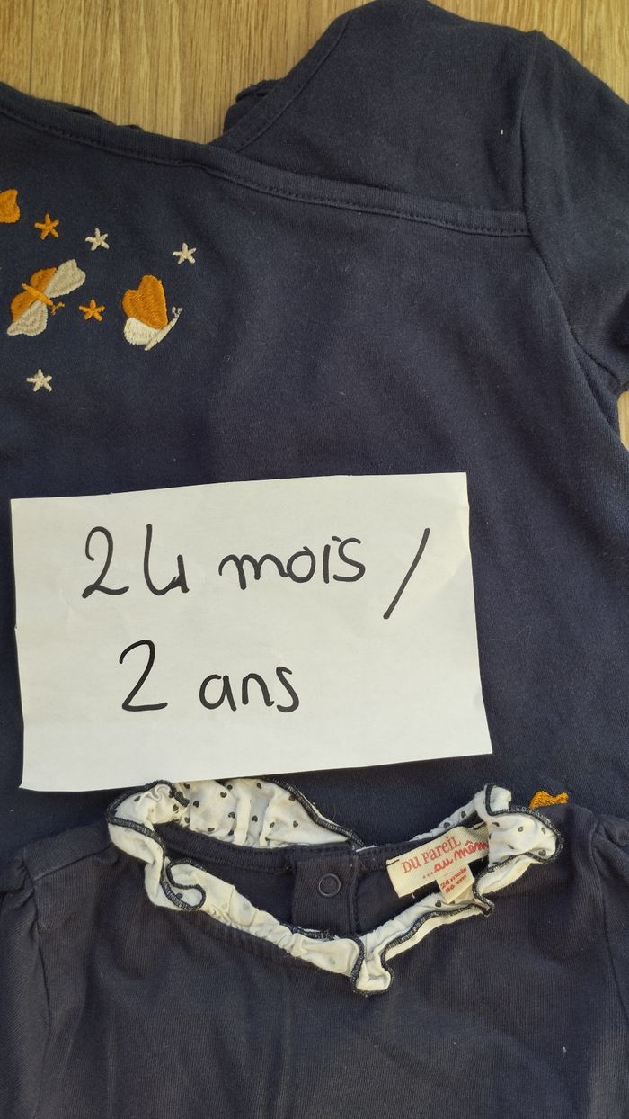 T-shirt manches longues 24 mois - photo numéro 2