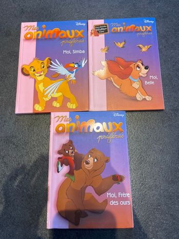 Livres Disney « Mes animaux préférés »
