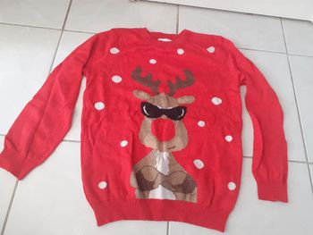Pull de Noël Rennes 10 ans
