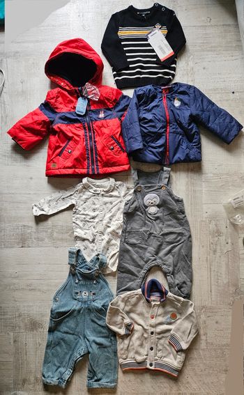 Beau lot sergent major 9 mois garçon