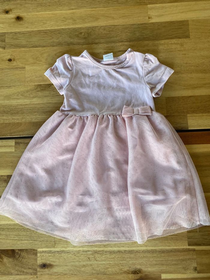 Robe rose tutu H&M 6/9 mois