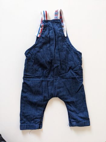 Salopette en jean - 3 mois
